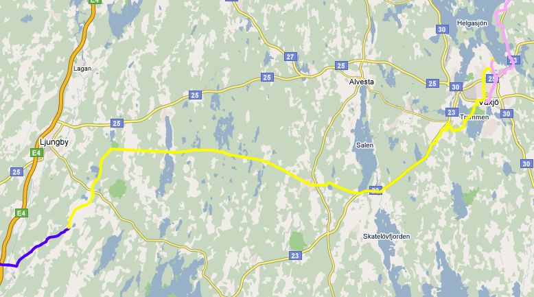 Tag 06 - Karte Goggle Maps